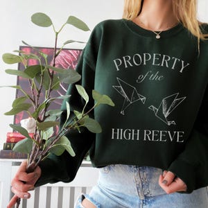 High Reeve Dramione Sweatshirt Fan Fic Ao3 Fandom Sweater Romantasy Fanfiction Booklover Crewneck Fanfic Enemies to Lovers Pullover Shirt