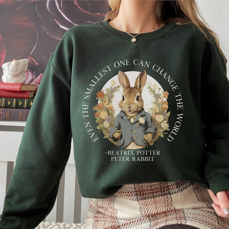 Bavoir De Beatrix Potter, Bavoir Pour Bébé Absorbant, Brodé