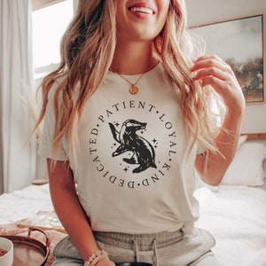 reading book shirt badger  fandom merch tshirt dark academia Halloween clothes birthday Christmas gift literary bookish tee