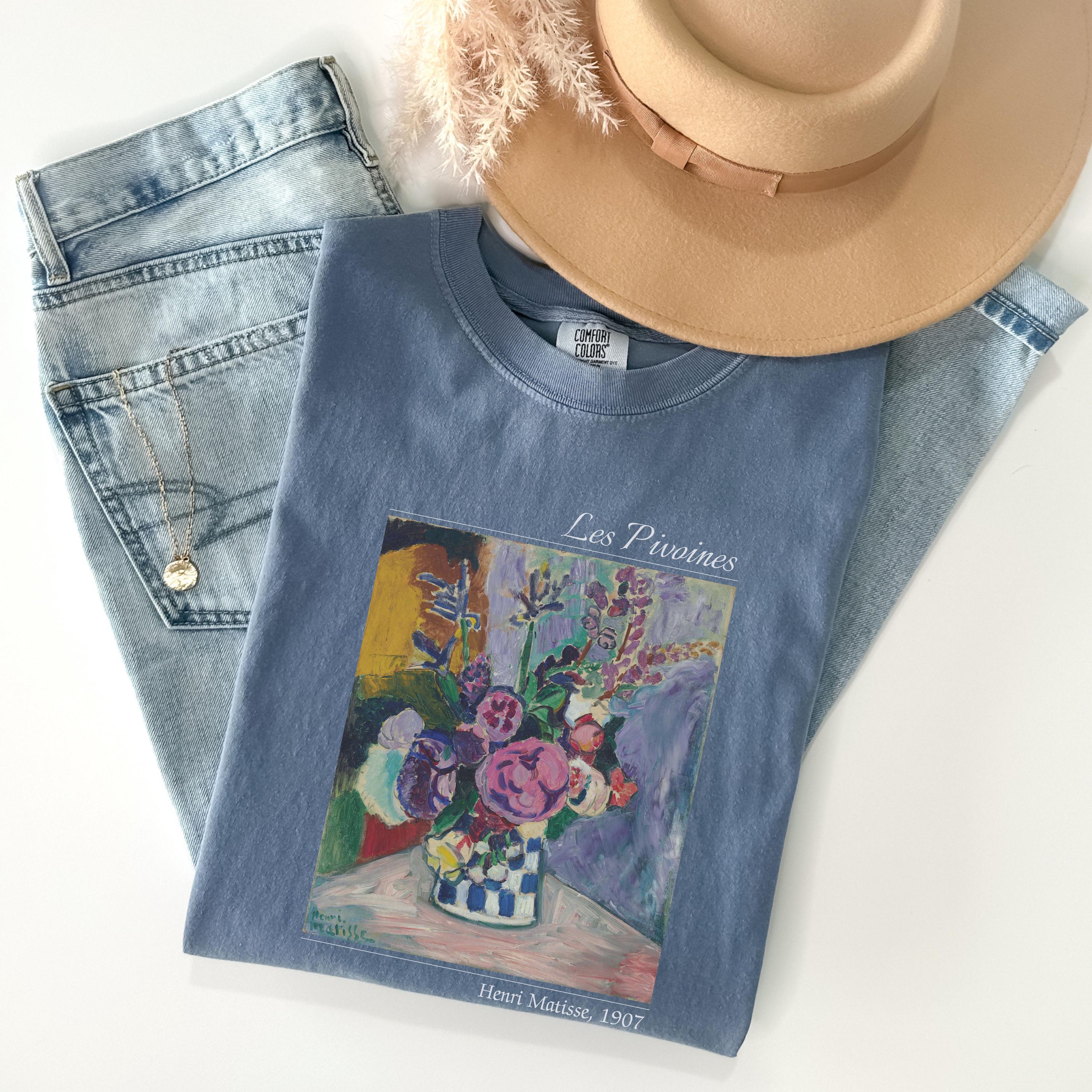 Henri Matisse Comfort Colors® Shirt Peonies Les Pivoines Tshirt Famous ...