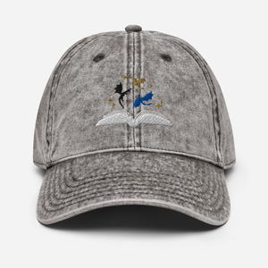 EMBROIDERED Dragon Vintage Cotton Twill Cap Booktok Fandom Merch Reading Dragons Booklover Baseball Cap Romantasy Bookish Hat Gift for Her