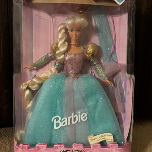 1994 Rapunzel Barbie - Etsy