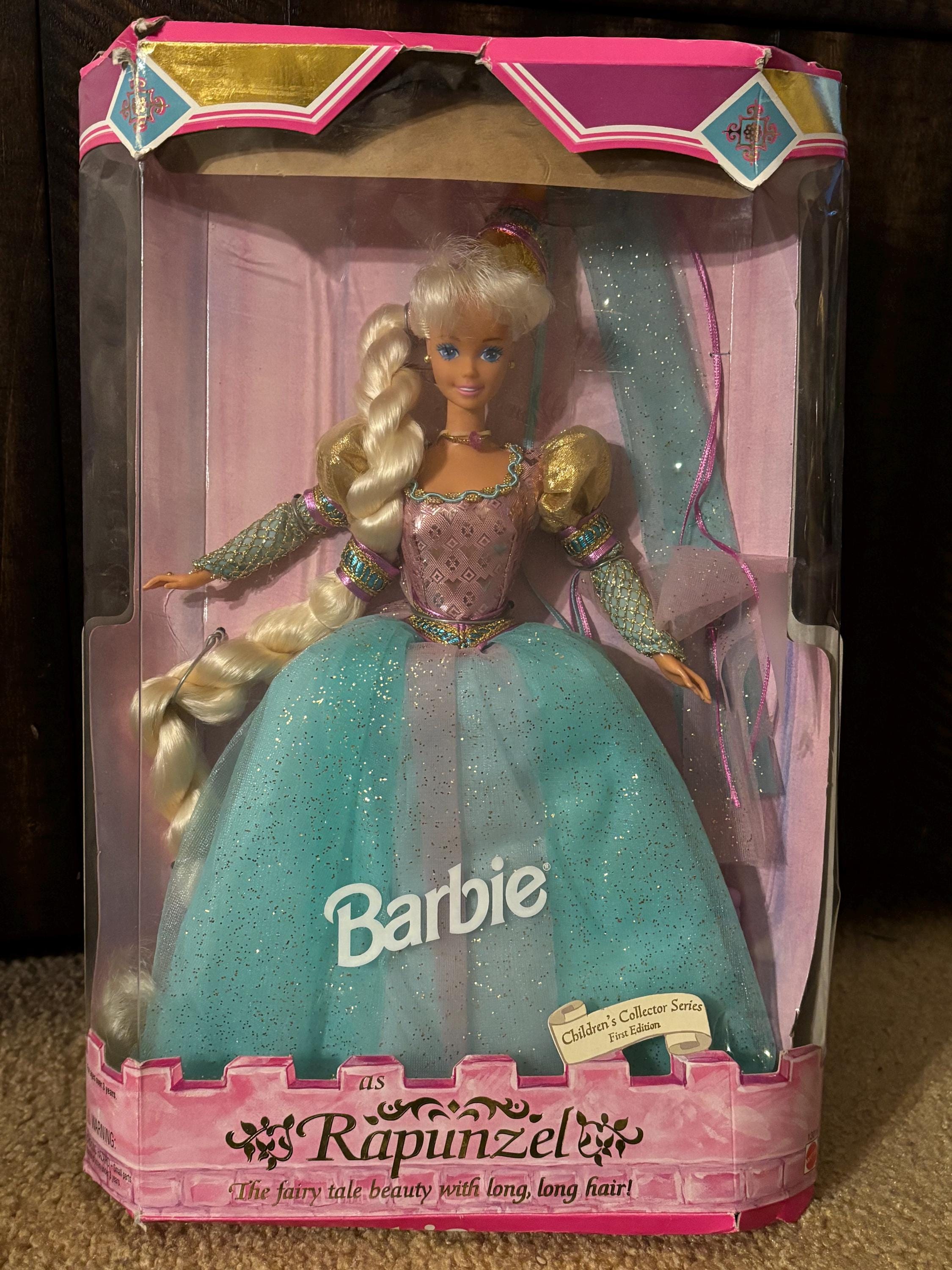 1994 Rapunzel Barbie - Etsy