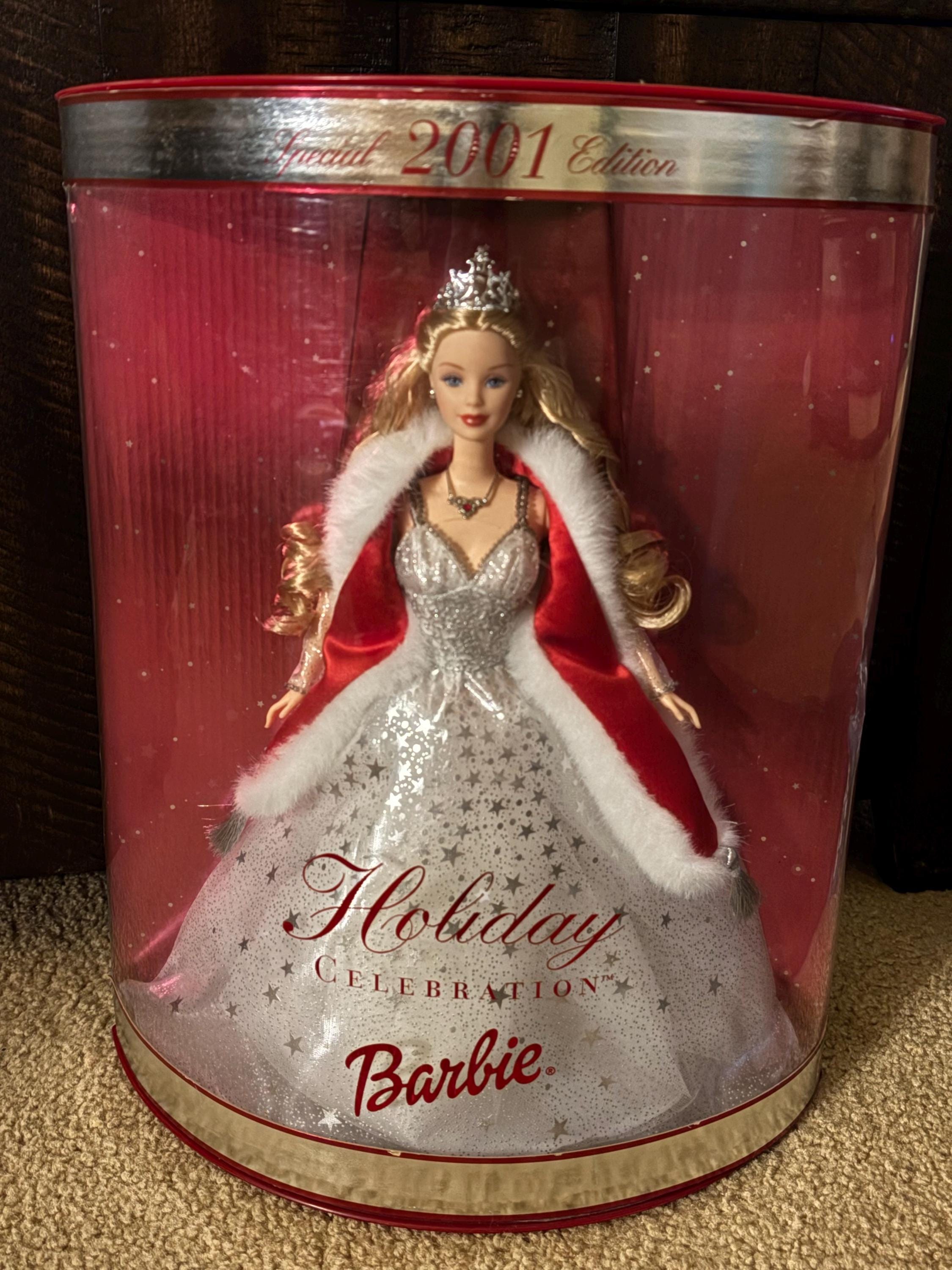 Special Edition 2001 Holiday Celebration Barbie - Etsy Canada