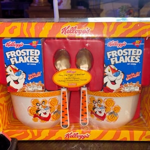 Frosted Flake Cereal Bowl - Etsy
