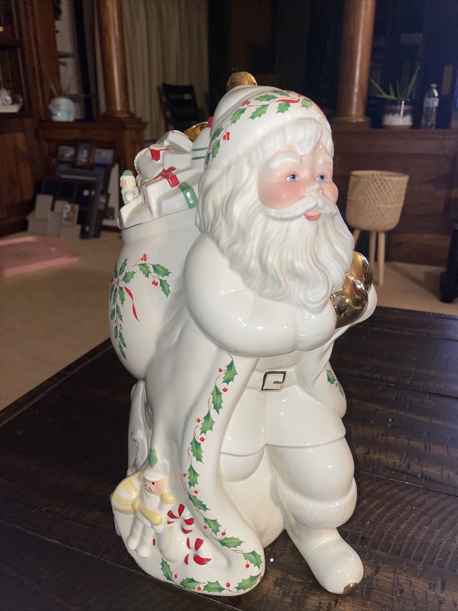 Lenox Santa Claus Cookie Jar - Etsy
