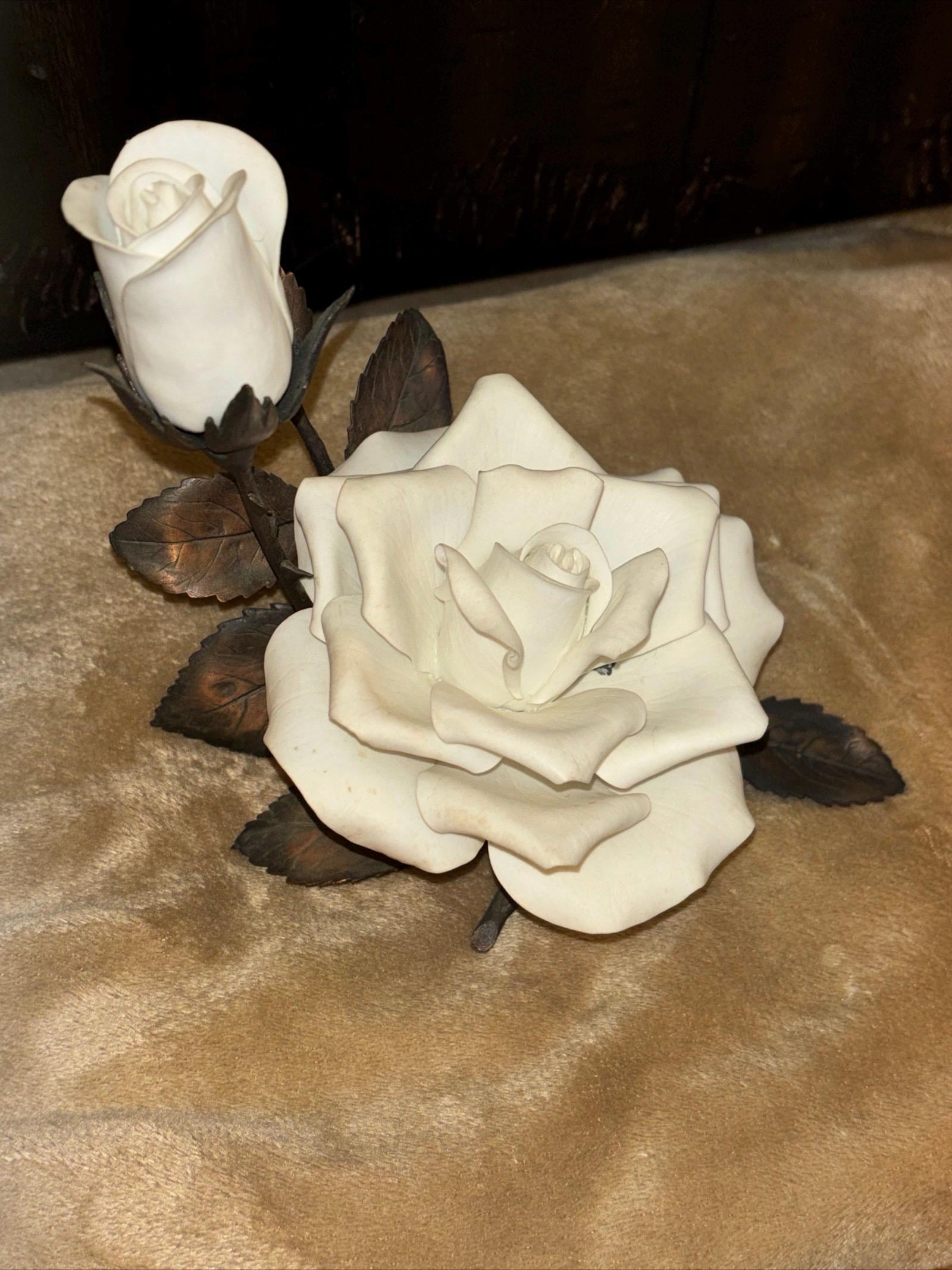 ○BOEHM 英国王室 ベーム社 薔薇 RUBY ROSE フィギュリン 置物 Boehm Rose Figurine - Etsy