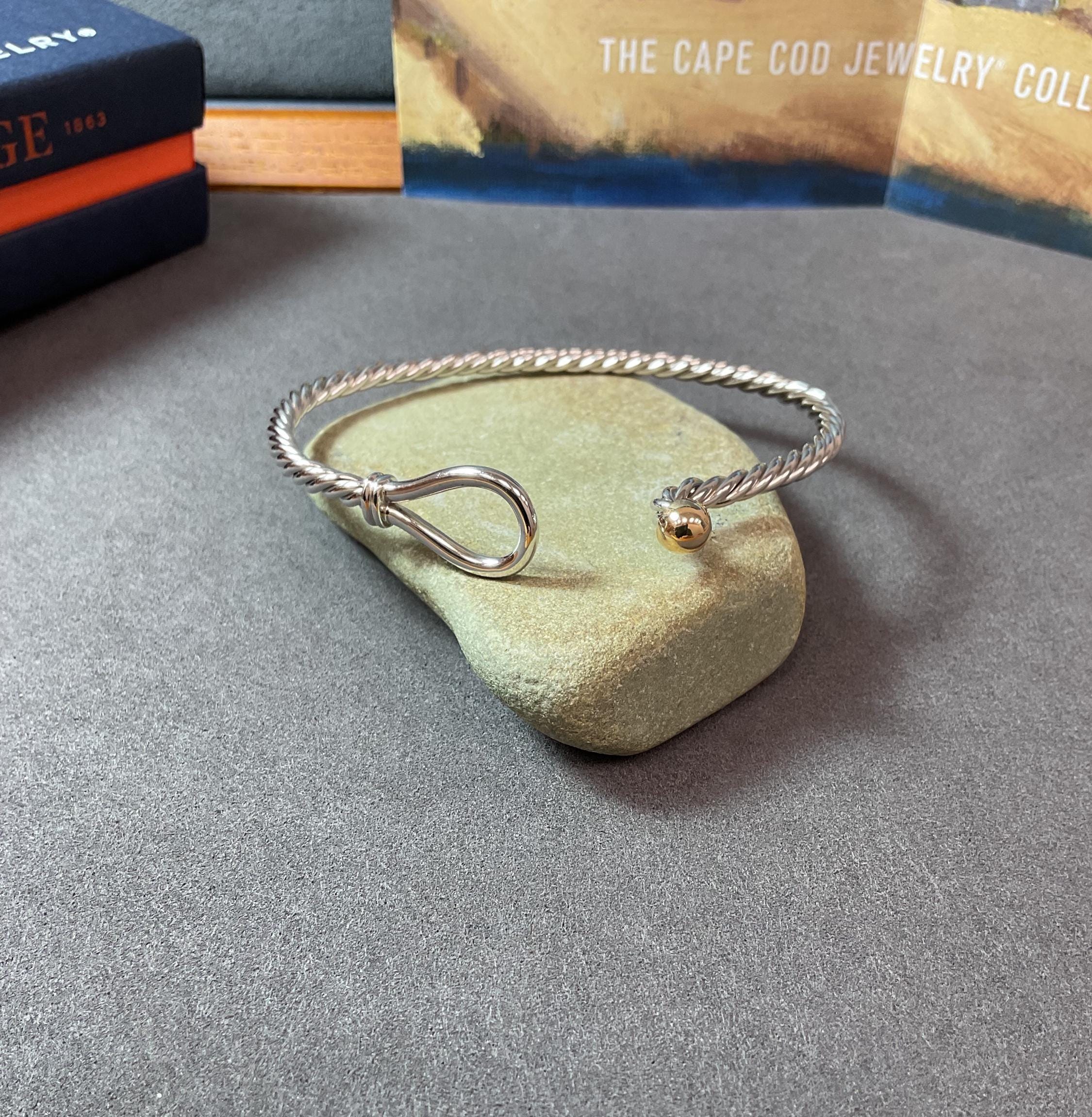 Cape Cod Bracelet Loop and Twist Bracelet Cape Cod Jewelry Cape Cod - How To Tell If Your Cape Cod Bracelet Is Real