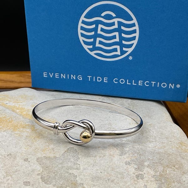 Pulsera con nudo de la colección Evening Tide de LeStage