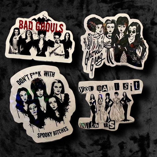 Horror Queens Stickers