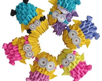 Set de Minions de Origami 3D (6 piezas)