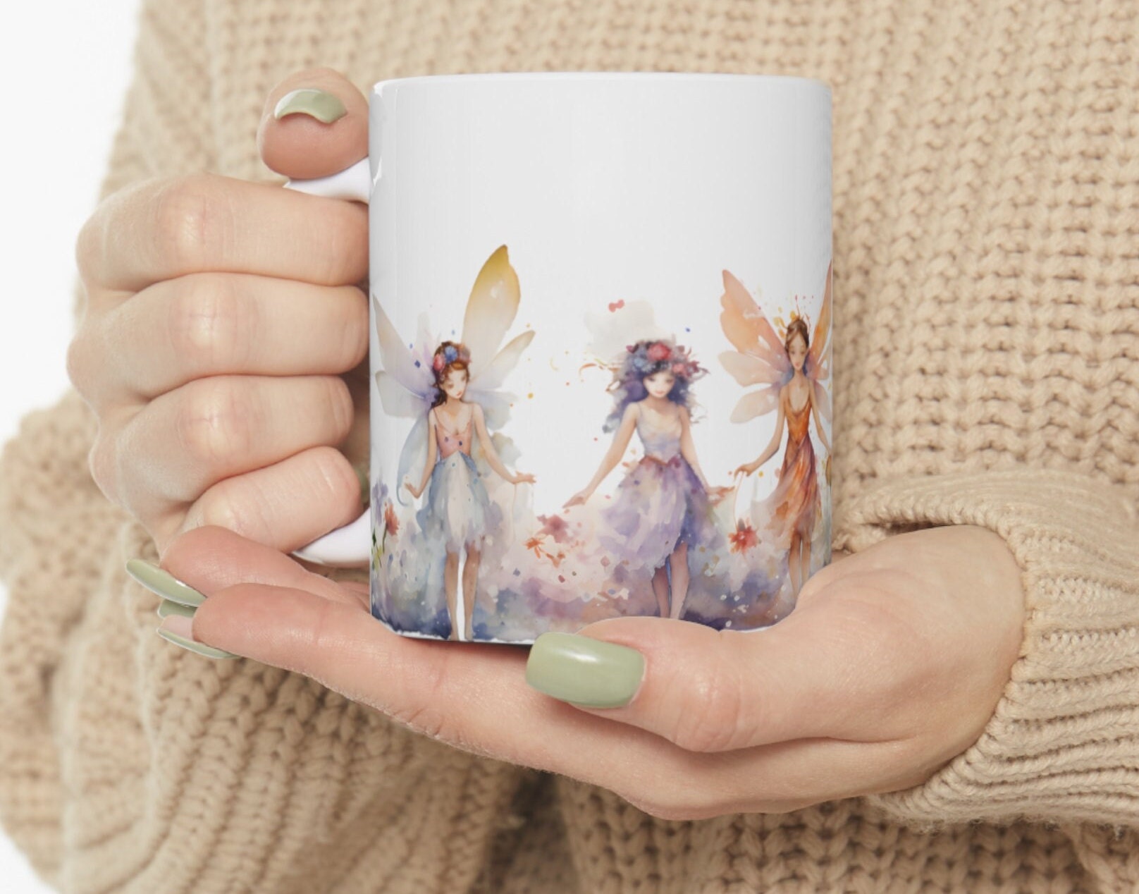 Cottagecore Deer coffee cup Cute Aesthetic mugs Goblincore Book nook fall  mug