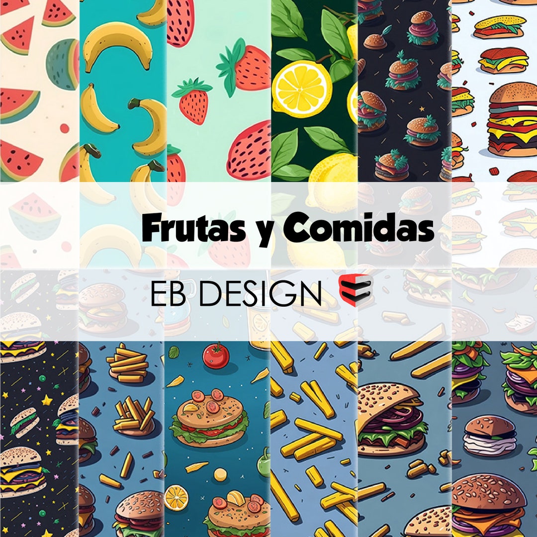 Background Css Food Repeat RICH FOOD, Food Seamless Repeat Pattern, Retro Geometric Backgrounds ...