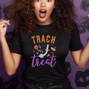 Trach or Treat Funny Respiratory Halloween Shirt for Nurse Halloween Shirt for RT Halloween Shirt for Pulmonary Tracheostomy Halloween Shirt