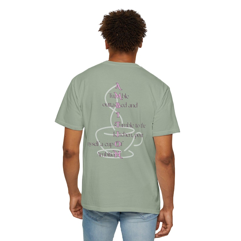 Cup of Ambition Shirt Dolly Nine to Five Shirt Coffee Cup Of Ambition Shirt / Comfort Colors afbeelding 19