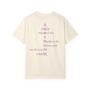 Cup of Ambition Shirt Dolly Nine to Five Shirt Coffee Cup Of Ambition Shirt / Comfort Colors Ivory