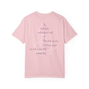 Cup of Ambition Shirt Dolly Nine to Five Shirt Coffee Cup Of Ambition Shirt / Comfort Colors Blossom