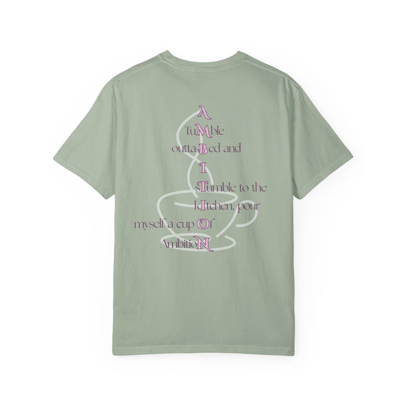 Cup of Ambition Shirt Dolly Nine to Five Shirt Coffee Cup Of Ambition Shirt / Comfort Colors afbeelding 8