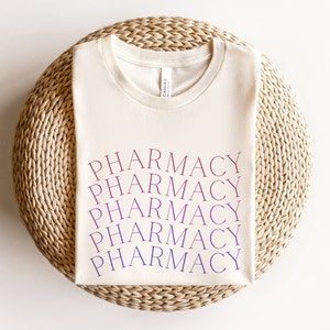 Pharmacy Shirt for Pharmacy Staff Ombre Shirt for Pharmacist Shirt for PharmD Gift for Pharmacy Graduate Gift for Pharmacy Tech Shirt