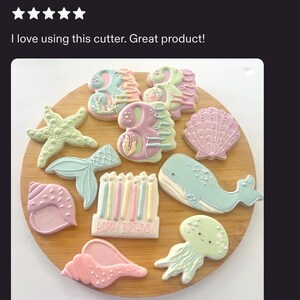 Birthday Candles with Plaque Cookie Cutter Bild 2