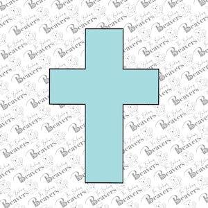 Plain Cross Cookie Cutter