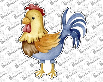 Rooster (Chicken) Cookie Cutter