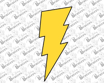 Lightning Bolt Cookie Cutter