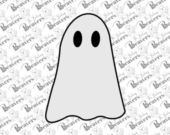 Simple Ghost Cookie Cutter