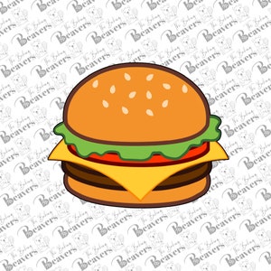 Cheeseburger Cookie Cutter