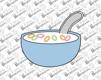 Cereal Bowl Cookie Cutter