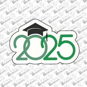 2025 Grad Cap Text Cookie Cutter (recommend sizing up)