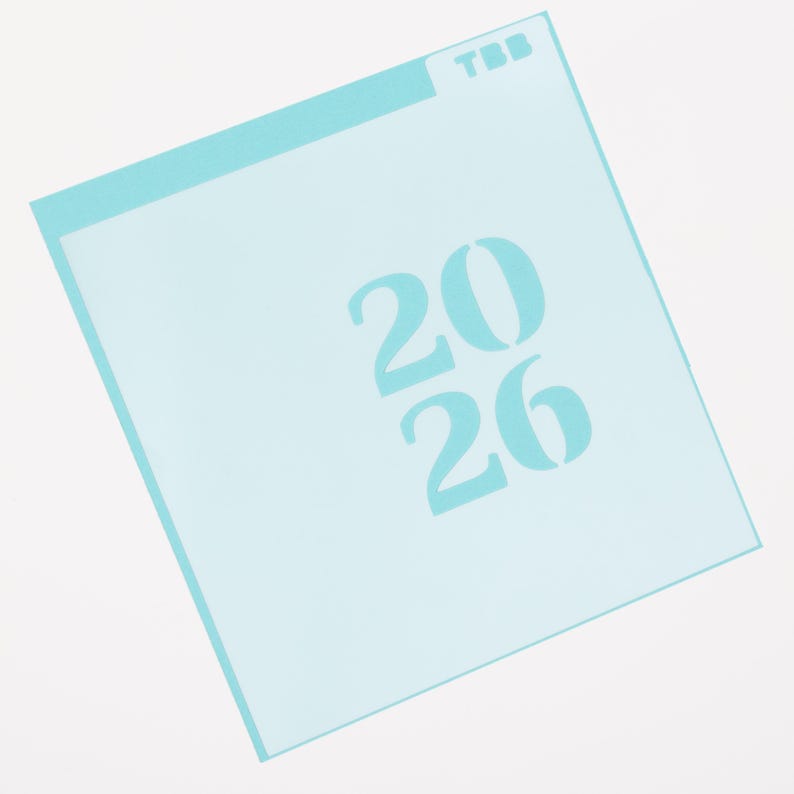 Class of 2026 Graduation Cookie Cutter (optional year stencil) Stencil 0nly