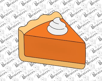 Pie Slice (Side View) Cookie Cutter