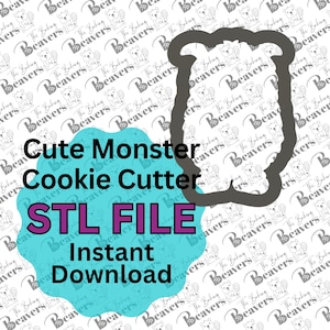 STL - Cute Monster #2 (digital download)