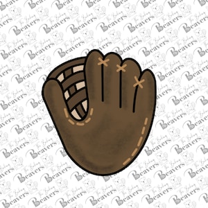 Baseball Glove Cookie Cutter