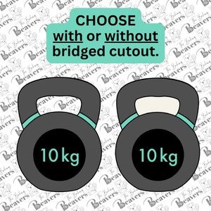 Kettlebell Cookie Cutter (with or without cut out)