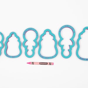 Curved Baby Bottle Cookie Cutter image 8