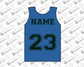 Tank Top/Basketball Jersey Cookie Cutter