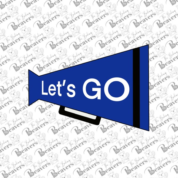 Cheer Megaphone Cookie Cutter Etsy