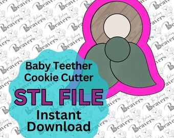 STL - Baby Beißring (digitaler Download)
