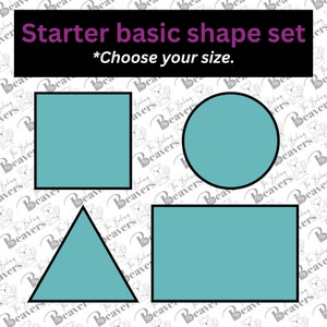 Shapes Cookie Cutter Set (4 pack)