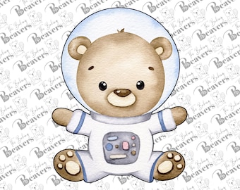 Astronaut Teddy Bear Cookie Cutter