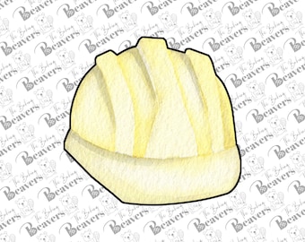 Construction Hat/Hard Hat Cookie Cutter