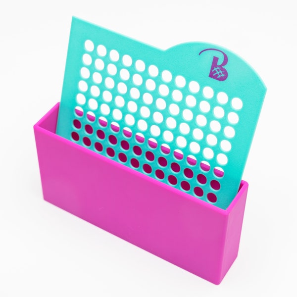 Upright Stencil Caddy - Holds up to 19 Stencils