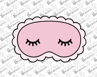 Spa Face Mask | Eye Mask Cookie Cutter
