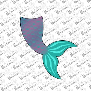 Mermaid Tail Cookie Cutter