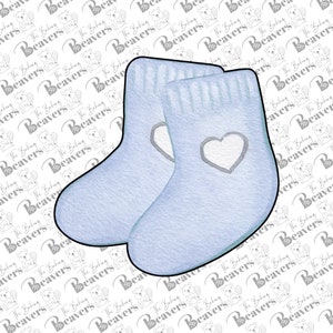 Baby Socks Cookie Cutter