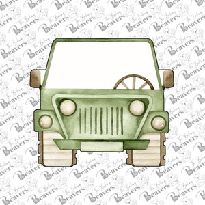 Front of JEEP Cookie Cutter