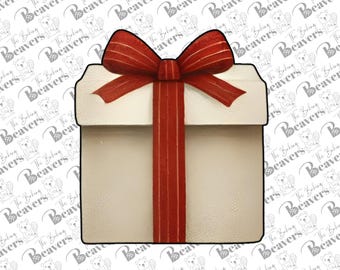 Old-Fashioned Present/Gift Cookie Cutter