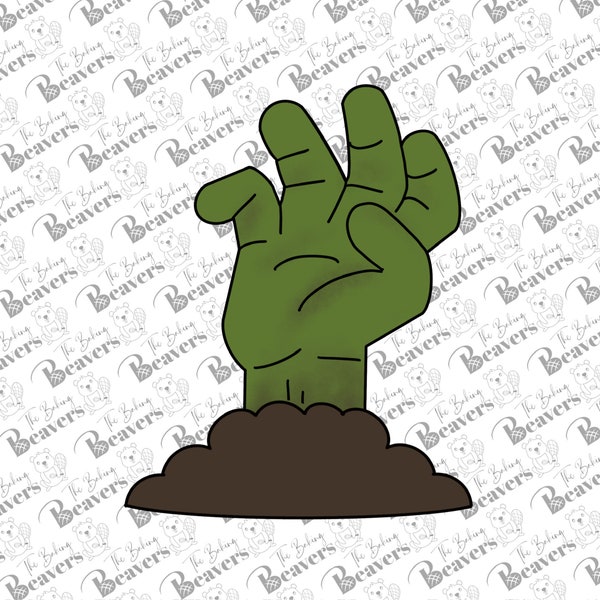 Zombie Hand Cookie Cutter